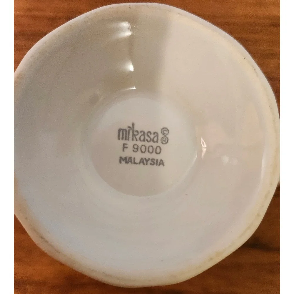 Mikasa French Countryside Creamer Pitcher‎ Cream White F9000 Stoneware Malaysia